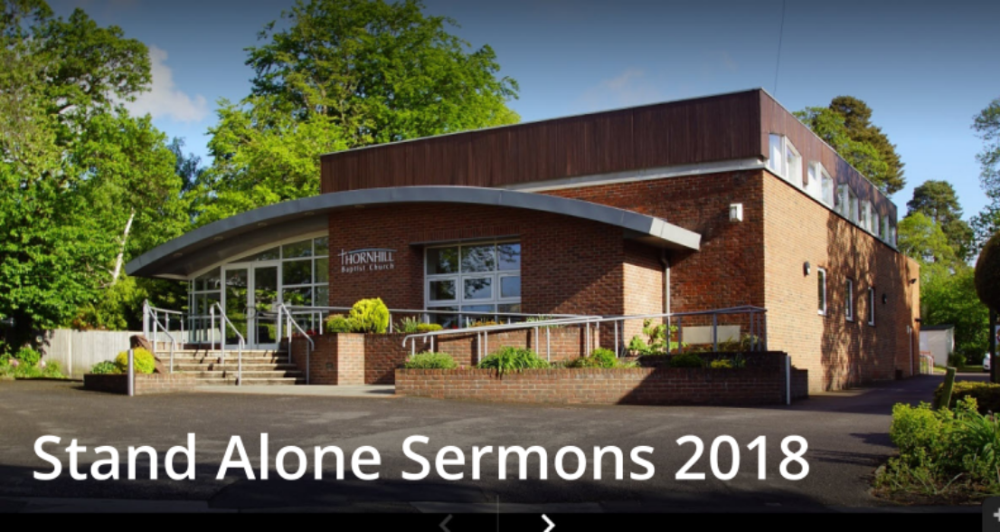 Stand Alone Sermons (2018)
