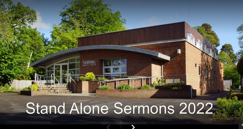Stand Alone Sermons (2022)