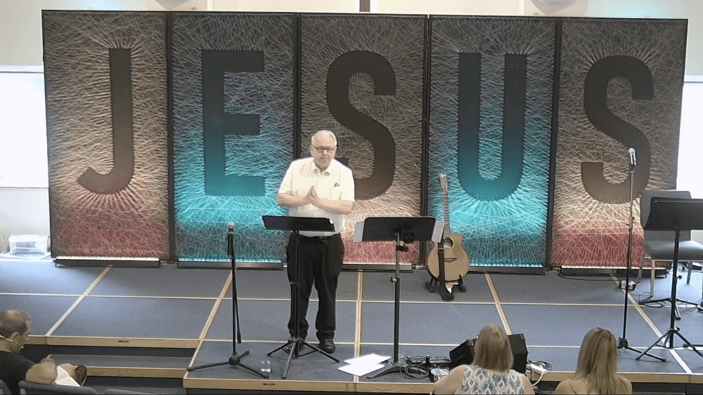 God in Person : Where is he, where must he go?